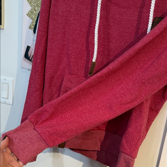 Raffi Red Unisex Pullover Hoodie - Picture 6 of 9